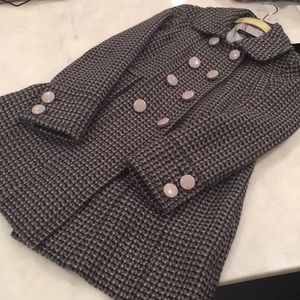 Marc by Marc Jacobs Gray Tweed Dress Jacket